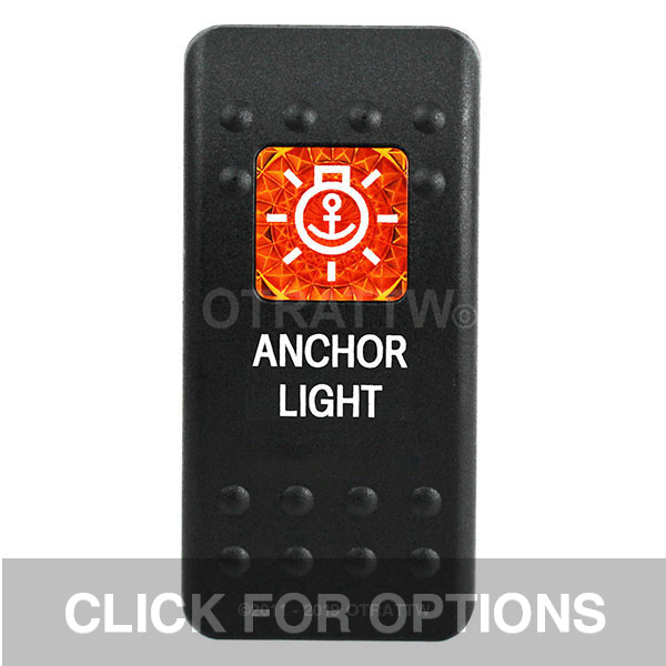 CONTURA II, ANCHOR LIGHT, AMBER SINGLE LENS, SINGLE UPPER DEPENDENT