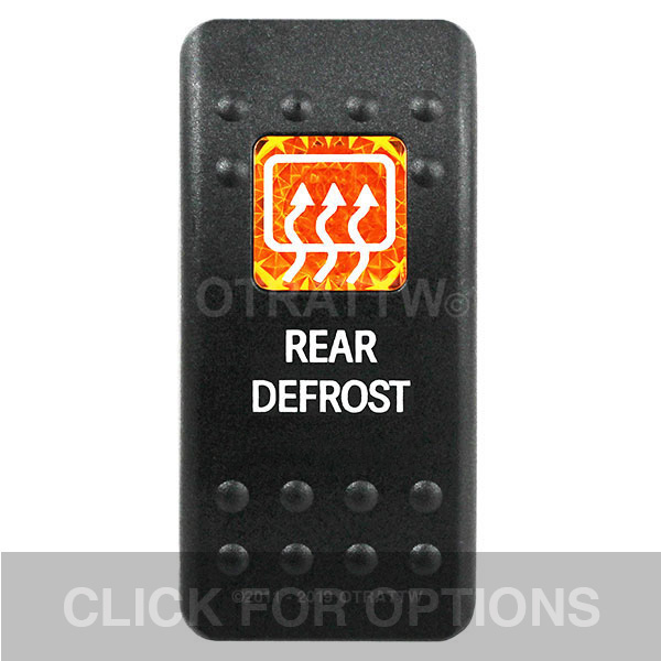 CONTURA II, REAR DEFROST, AMBER SINGLE LENS, SINGLE UPPER DEPENDENT CONTURA II, REAR DEFROST, AMBER SINGLE LENS, SINGLE UPPER DEPENDENT