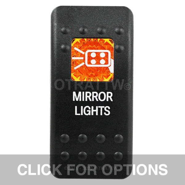CONTURA II, MIRROR LIGHTS, AMBER SINGLE LENS, SINGLE UPPER DEPENDENT CONTURA II, MIRROR LIGHTS, AMBER SINGLE LENS, SINGLE UPPER DEPENDENT