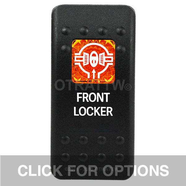 CONTURA II, FRONT LOCKER, AMBER SINGLE LENS, SINGLE UPPER DEPENDENT