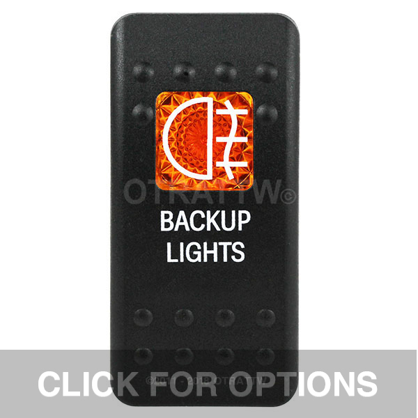 CONTURA II, BACKUP LIGHTS, AMBER SINGLE LENS, SINGLE UPPER DEPENDENT