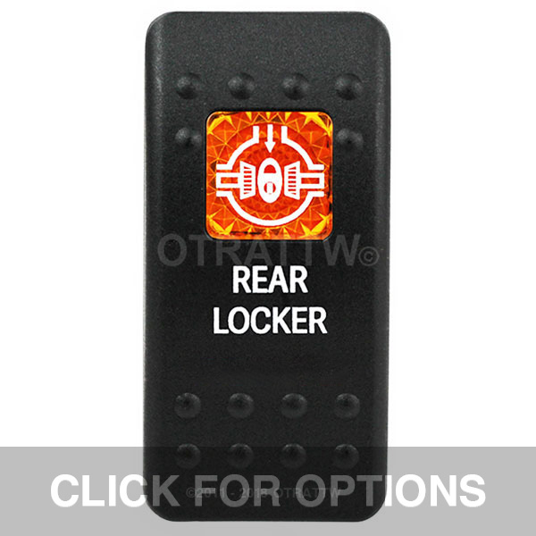 CONTURA II, REAR LOCKER, AMBER SINGLE LENS, SINGLE UPPER DEPENDENT