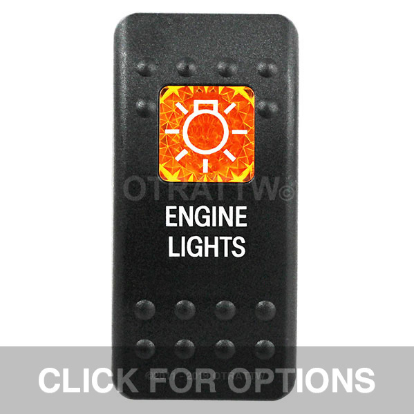 CONTURA II, ENGINE LIGHTS, AMBER SINGLE LENS, SINGLE UPPER DEPENDENT CONTURA II, ENGINE LIGHTS, AMBER SINGLE LENS, SINGLE UPPER DEPENDENT