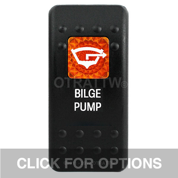 CONTURA II, BILGE PUMP, AMBER SINGLE LENS, SINGLE UPPER DEPENDENT