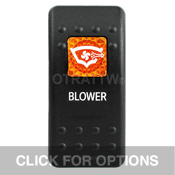 CONTURA II, BLOWER, AMBER SINGLE LENS, SINGLE UPPER DEPENDENT