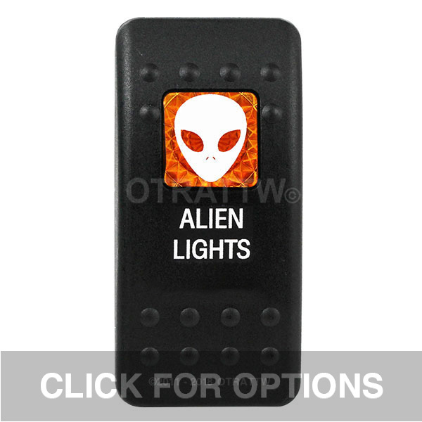 CONTURA II, ALIEN LIGHTS, AMBER SINGLE LENS, SINGLE UPPER DEPENDENT