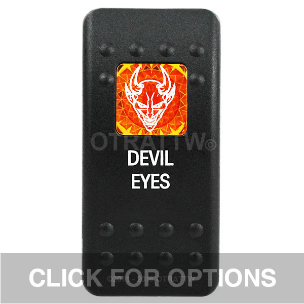 CONTURA II, DEVIL EYES, AMBER SINGLE LENS, SINGLE UPPER DEPENDENT