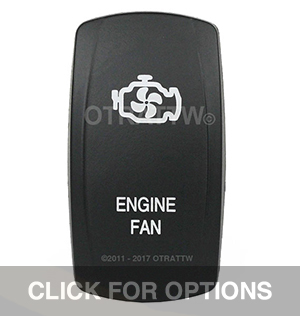 CONTURA V, ENGINE FAN, UPPER DEPENDENT LED ONLY