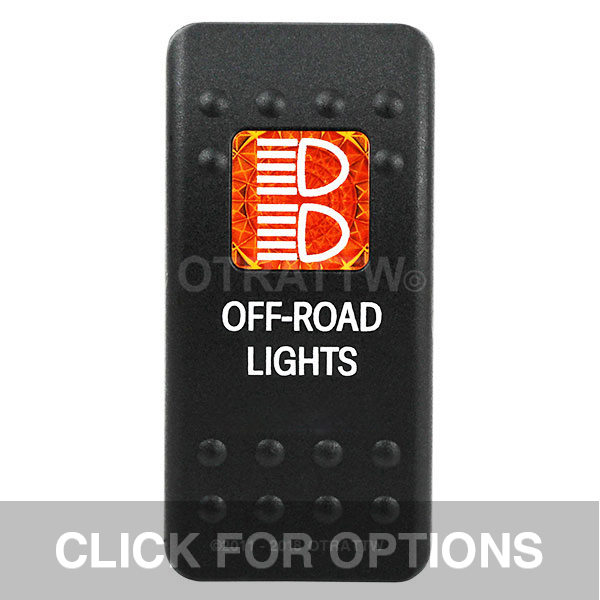 CONTURA II, OFF-ROAD LIGHTS, AMBER SINGLE LENS, SINGLE UPPER DEPENDENT