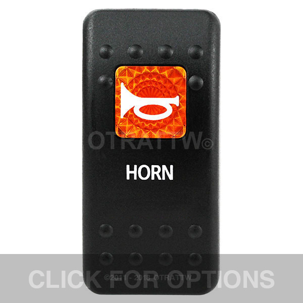 CONTURA II, HORN, AMBER SINGLE LENS, SINGLE UPPER DEPENDENT