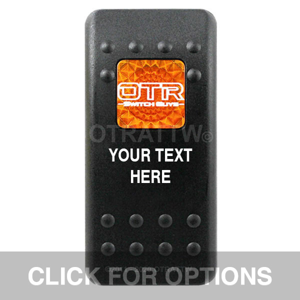 CONTURA II, OTR LOGO, AMBER SINGLE LENS, SINGLE UPPER DEPENDENT