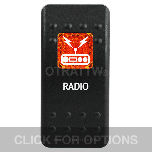 CONTURA II, RADIO, AMBER SINGLE LENS, SINGLE UPPER DEPENDENT