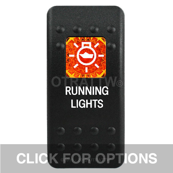 CONTURA II, RUNNING LIGHT, AMBER SINGLE LENS, SINGLE UPPER DEPENDENT