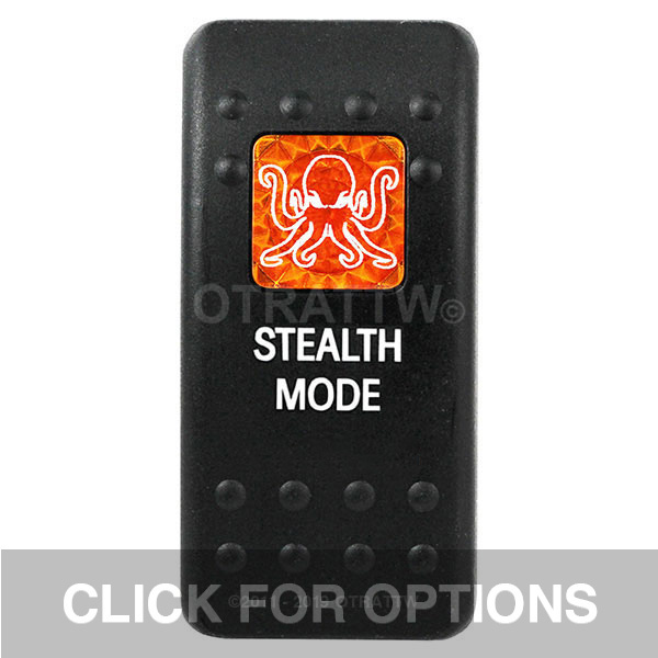 CONTURA II, STEALTH MODE, AMBER SINGLE LENS, SINGLE UPPER DEPENDENT