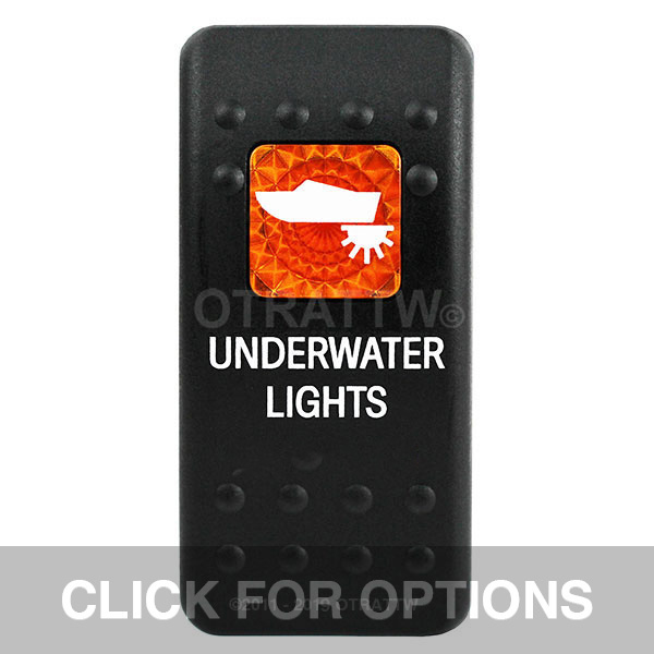CONTURA II, UNDERWATER LIGHTS, AMBER SINGLE LENS, SINGLE UPPER DEPENDENT