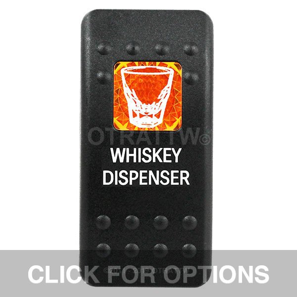 CONTURA II, WHISKEY DISPENSER, AMBER SINGLE LENS, SINGLE UPPER DEPENDENT