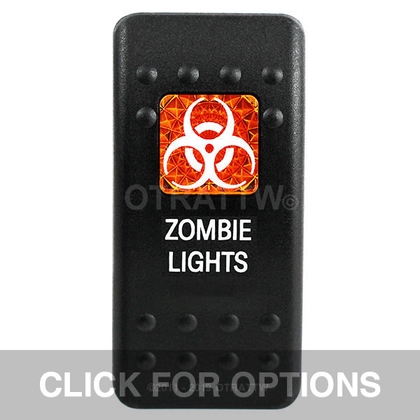 CONTURA II, ZOMBIE LIGHTS, AMBER SINGLE LENS, SINGLE UPPER DEPENDENT