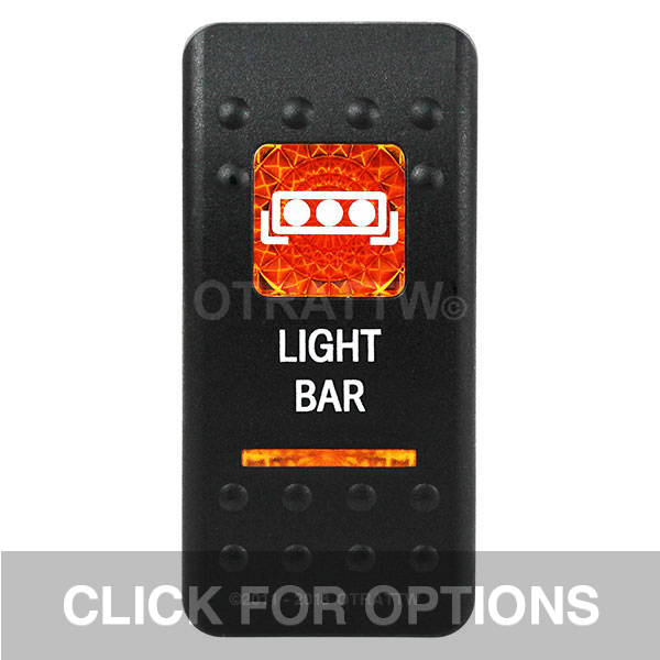 CONTURA II, LIGHT BAR, AMBER LENS, UPPER INDEPENDENT