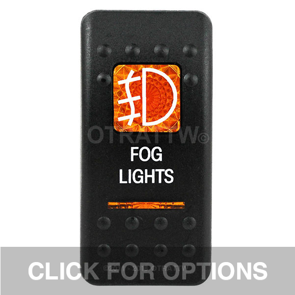 CONTURA II, FOG LIGHTS, AMBER LENS, LOWER INDEPENDENT