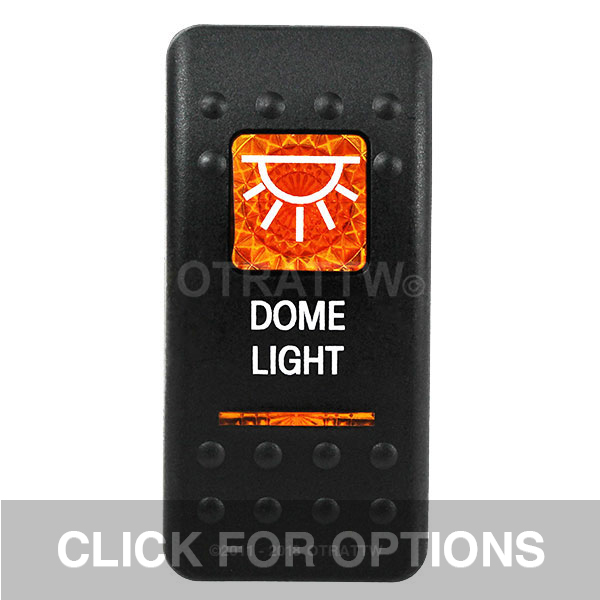 CONTURA II, DOME LIGHT, AMBER LENS, UPPER INDEPENDENT