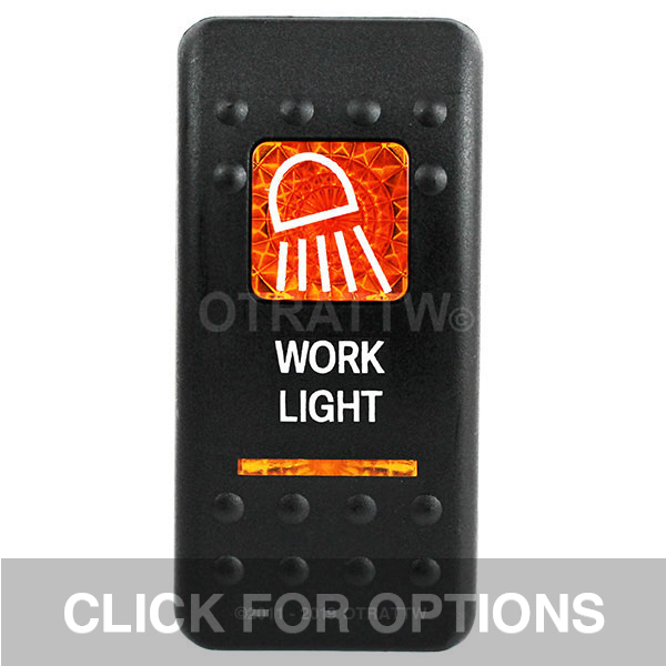 CONTURA II, WORK LIGHT, AMBER LENS, LOWER INDEPENDENT