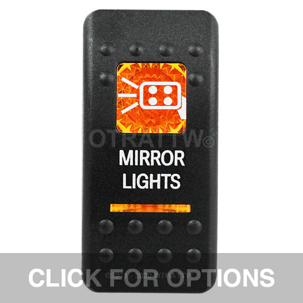CONTURA II, MIRROR LIGHTS, AMBER LENS, UPPER INDEPENDENT CONTURA II, MIRROR LIGHTS, AMBER LENS, UPPER INDEPENDENT