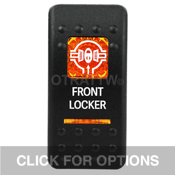 CONTURA II, FRONT LOCKER, AMBER LENS, UPPER INDEPENDENT