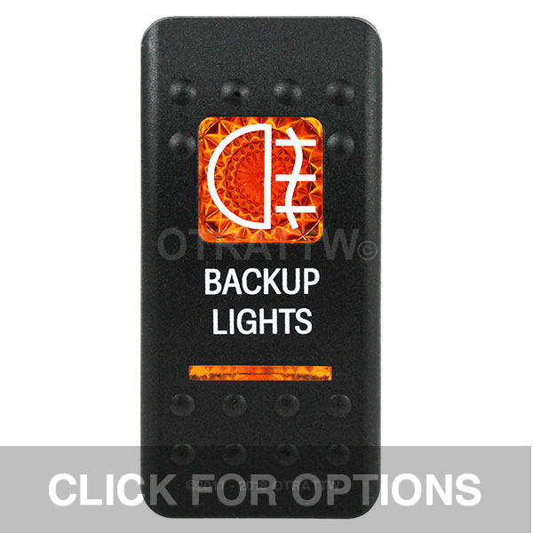 CONTURA II, BACKUP LIGHTS, AMBER LENS, LOWER INDEPENDENT