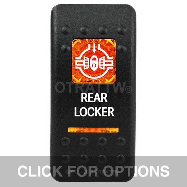 CONTURA II, REAR LOCKER, AMBER LENS, LOWER INDEPENDENT