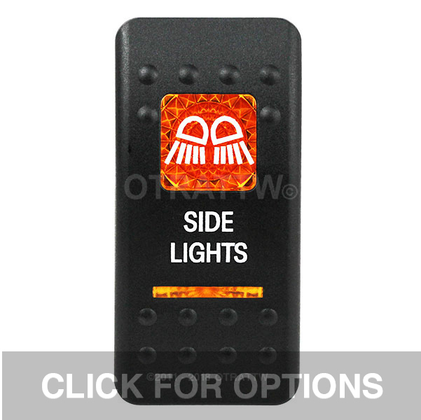 CONTURA II, SIDE LIGHTS, AMBER LENS, UPPER INDEPENDENT