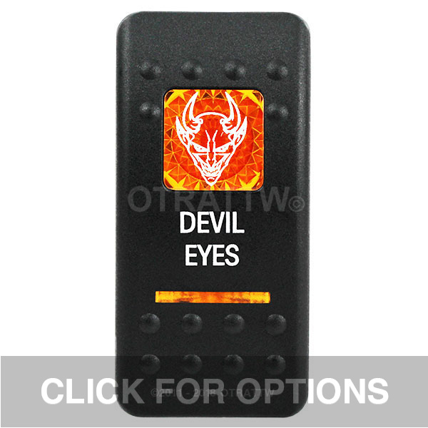 CONTURA II, DEVIL EYES, AMBER LENS, UPPER INDEPENDENT