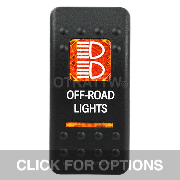 CONTURA II, OFF-ROAD LIGHTS, AMBER LENS, UPPER INDEPENDENT