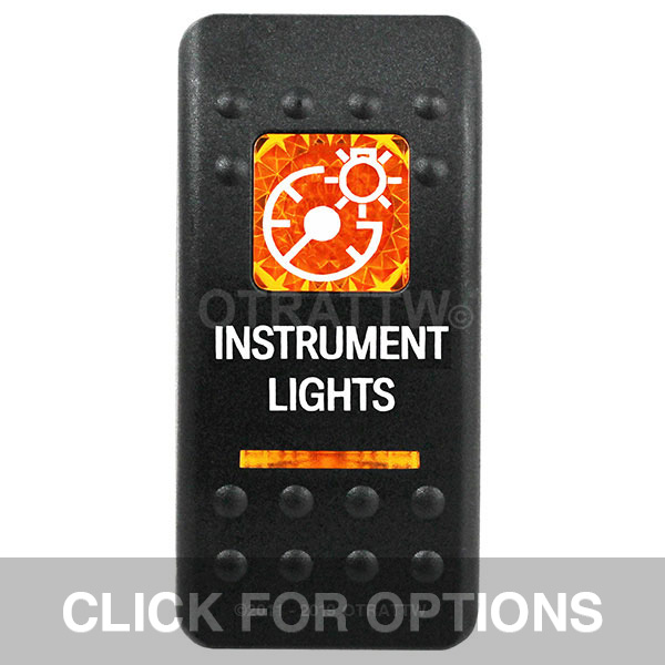 CONTURA II, INSTRUMENT LIGHTS, AMBER LENS, UPPER INDEPENDENT