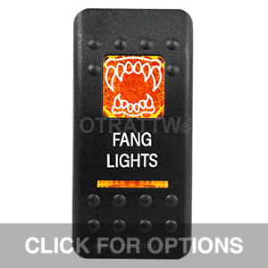 CONTURA II, FANG LIGHTS, AMBER LENS, UPPER INDEPENDENT CONTURA II, FANG LIGHTS, AMBER LENS, UPPER INDEPENDENT