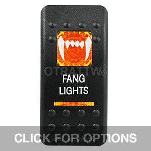 CONTURA II, FANG LIGHTS, AMBER LENS, UPPER INDEPENDENT CONTURA II, FANG LIGHTS, AMBER LENS, UPPER INDEPENDENT