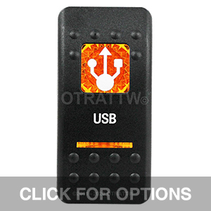 CONTURA II, USB, AMBER LENS, LOWER INDEPENDENT