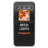 CONTURA II, WITCH LIGHTS, AMBER LENS, ROCKER ONLY