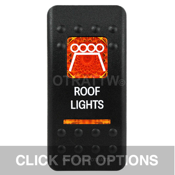 CONTURA II, ROOF LIGHTS, AMBER LENS, LOWER INDEPENDENT