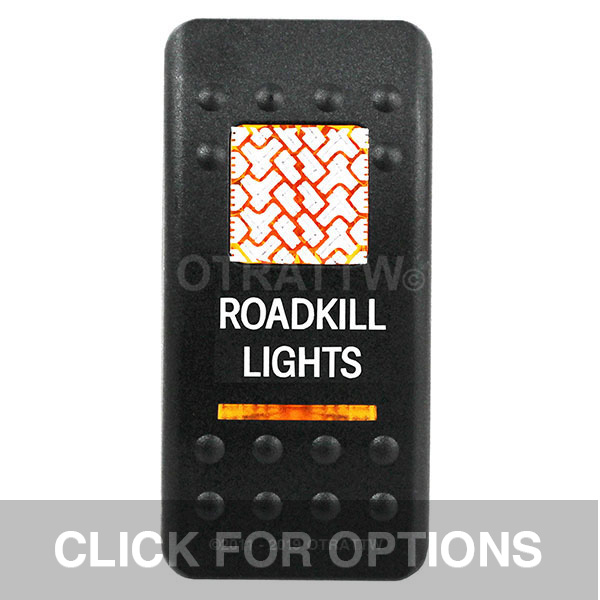 CONTURA II, ROADKILL LIGHTS, AMBER LENS, UPPER INDEPENDENT CONTURA II, ROADKILL LIGHTS, AMBER LENS, UPPER INDEPENDENT