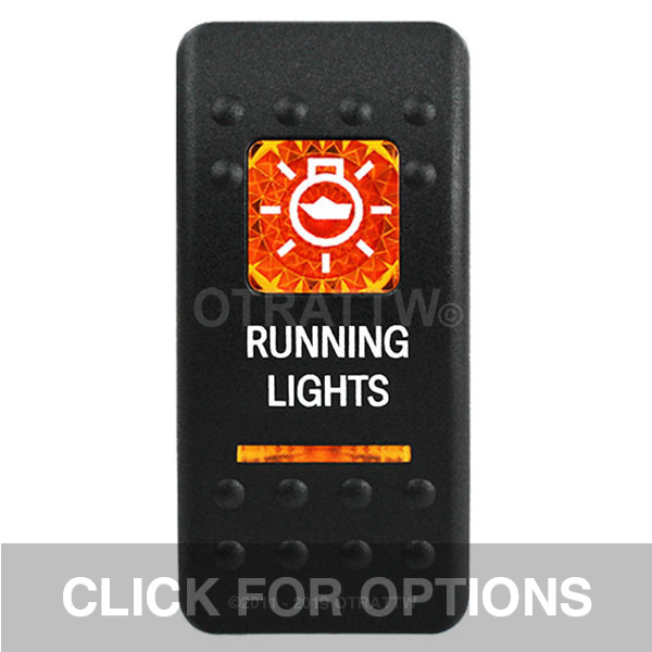 CONTURA II, RUNNING LIGHTS, AMBER LENS, LOWER INDEPENDENT