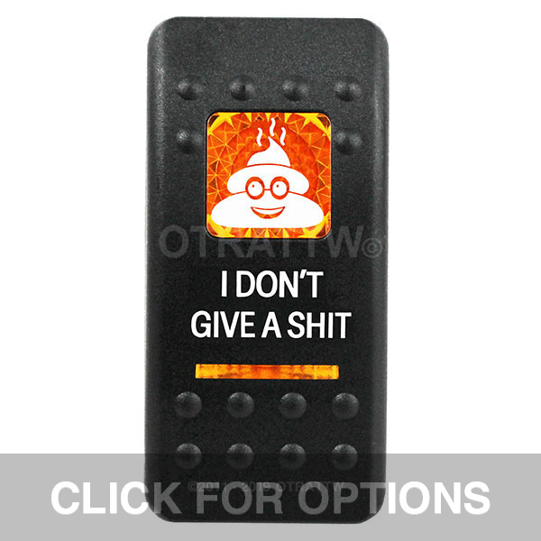CONTURA II, I DON'T GIVE A SHIT, AMBER LENS, UPPER INDEPENDENT CONTURA II, I DON'T GIVE A SHIT, AMBER LENS, UPPER INDEPENDENT