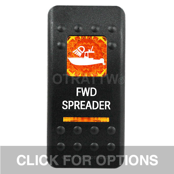 CONTURA II, FWD SPREADER, AMBER LENS, UPPER INDEPENDENT