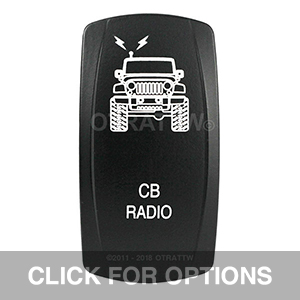 CONTURA V, JEEP JK CB RADIO, UPPER DEPENDENT LED ONLY