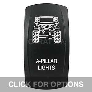 CONTURA V, JEEP JK A-PILLAR LIGHTS, ROCKER ONLY