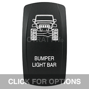 CONTURA V, JEEP JK BUMPER LIGHT BAR, ROCKER ONLY