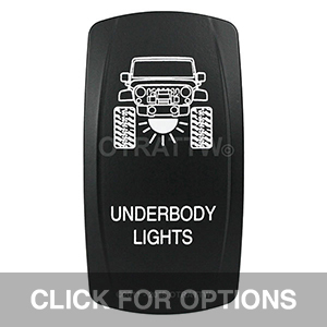 CONTURA V, JEEP JK UNDERBODY LIGHTS , UPPER DEPENDENT LED ONLY