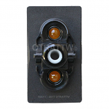 CONTURA V, AMBER/AMBER LEDS, MOMENTARY UPPER LED INDEPENDENT