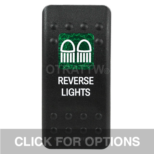 CONTURA II, REVERSE LIGHTS, GREEN SINGLE LENS, SINGLE UPPER DEPENDENT