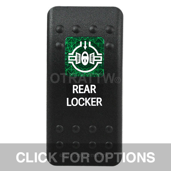 CONTURA II, REAR LOCKER, GREEN SINGLE LENS, SINGLE UPPER DEPENDENT