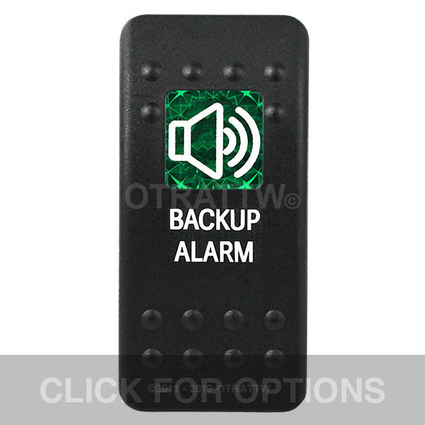 CONTURA II, BACKUP ALARM, GREEN SINGLE LENS, SINGLE UPPER DEPENDENT CONTURA II, BACKUP ALARM, GREEN SINGLE LENS, SINGLE UPPER DEPENDENT